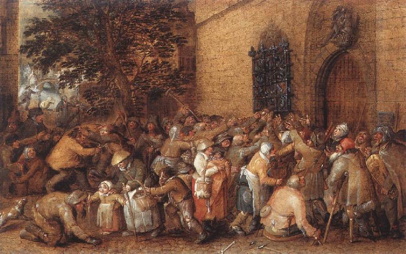 VINCKBOONS, David Distribution of Loaves to the Poor e Sweden oil painting art